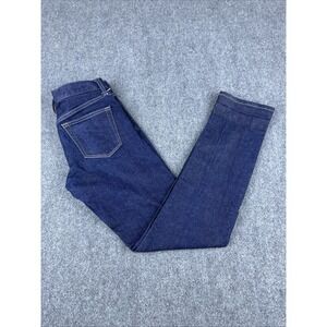 Uniqlo Selvedge Slim Fit Jeans Men's 30x32 Kaihara Blue Denim Dark Wash‎ Stretch